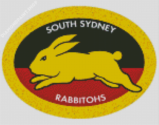 South Sydney Rabbitoh Logo Diamond Painting