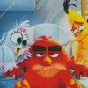 The Angry Birds Movie Characters Diamond Painting