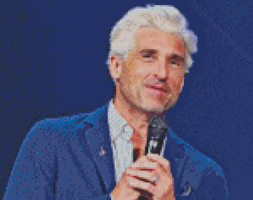 The Actor Patrick Dempsey Diamond Painting