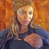 Tyra Banks Baby Diamond Painting