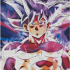 Ultra Instinct Goku Diamond Painting