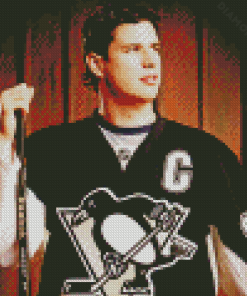 Young Sidney Crosby Diamond Painting