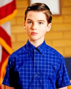 Young Sheldon Diamond Painting
