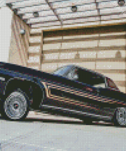 68 Chevy Impala Car Diamond Painting