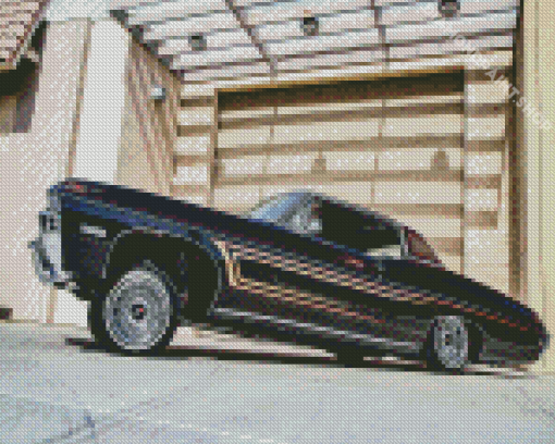 68 Chevy Impala Car Diamond Painting