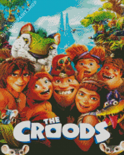 Aesthetic The Croods Diamond Painting