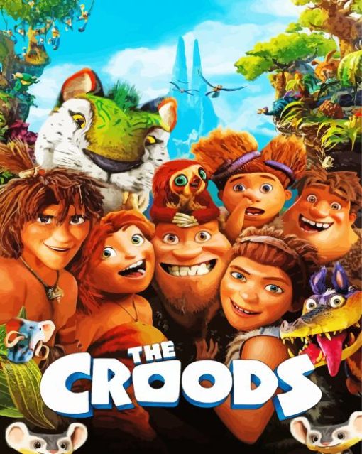 Aesthetic The Croods Diamond Painting