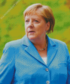 Angela Merkel Diamond Painting