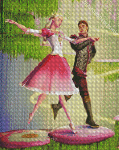 Barbie Dancing With Prince Diamond Painting