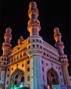 Charminar Monument In Hyderabad Diamond Painting
