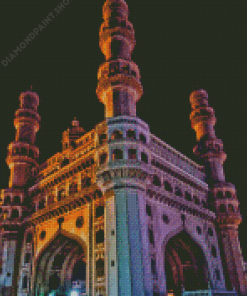 Charminar Monument In Hyderabad Diamond Painting