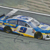 Chase Elliott Race Driver Car Diamond Painting