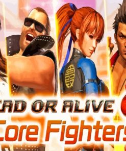 Dead Or Alive Core Fighters Video Game Diamond Painting