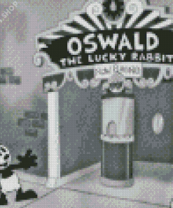 Disney Oswald The Lucky Rabbit Diamond Painting