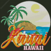 Hawaii Kauai Poster Diamond Painting