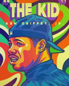Ken Griffey Jr Diamond Painting