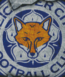 Leicester City Football Logo Diamond Painting