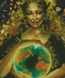 Mother Of The Earth Diamond Painting
