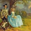 Mr And Mrs Andrews By Thomas Gainsborough Diamond Painting