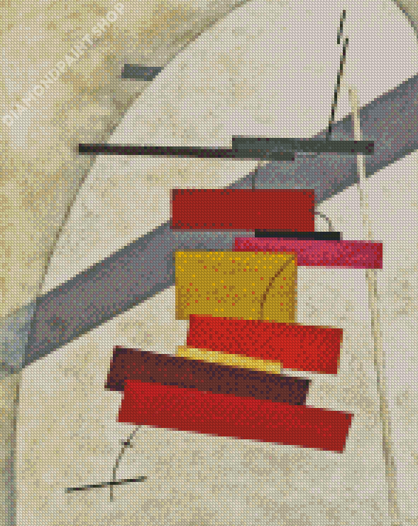 Painting By El Lissitzky Diamond Painting