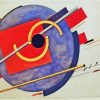 Preliminary Sketch For A Poster By El Lissitzky Diamond Painting