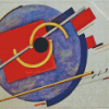 Preliminary Sketch For A Poster By El Lissitzky Diamond Painting