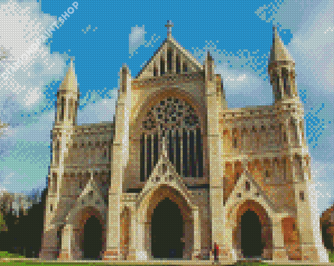 Saint Albans Cathedral Diamond Painting