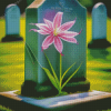 Spider Lilies On A Grave diamond painting