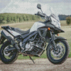 Suzuki DL 650 VStrom Motorcycle Diamond Painting