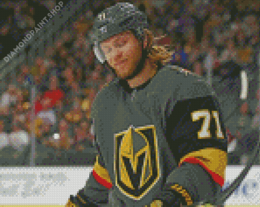 Vegas Golden Knights Ice Hockey Team Player Diamond Painting