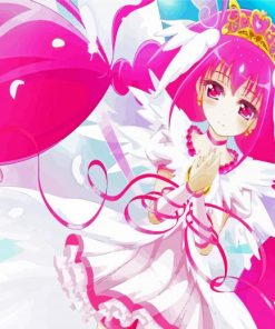 Cute Cure Happy Anime Girl Diamond Painting