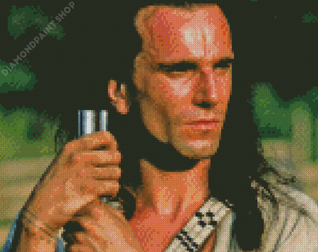 Daniel Day Lewis The Last Of The Mohicans Diamond Painting