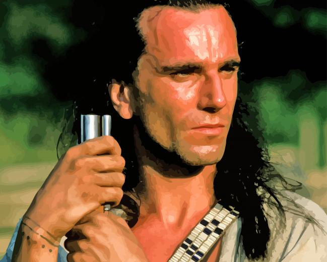 Daniel Day Lewis The Last Of The Mohicans Diamond Painting