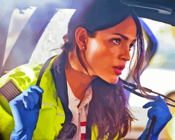Eiza Gonzalez In Ambulance Diamond Painting