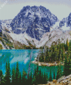 Lake Washington Landscape Diamond Painting