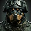Military Dog Diamond Painting