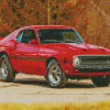 Red Shelby Mustang Diamond Painting