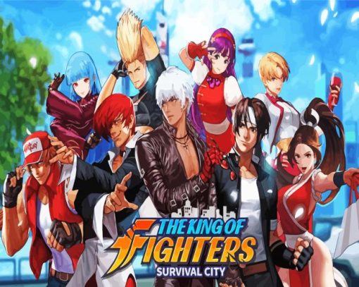 The King Of Fighters Game Diamond Painting