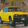 Yellow 69 Chevrolet Ss Diamond Painting