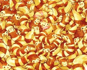 Furret Pokemon Diamond Painting