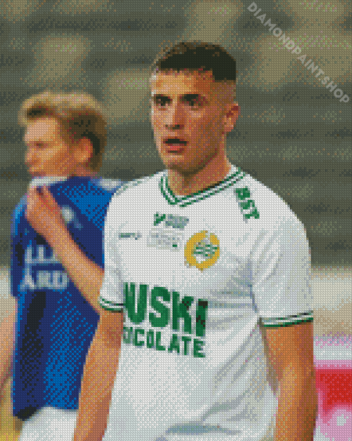 Hammarby Player Diamond Painting