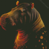 Hippo Baroque Diamond Painting