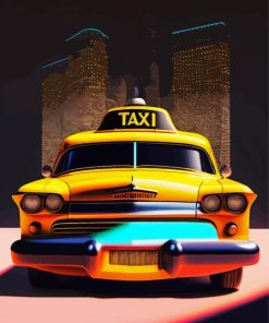 New York City Taxi Diamond Painting