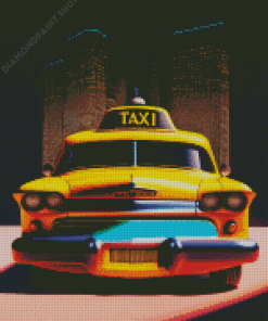 New York City Taxi Diamond Painting
