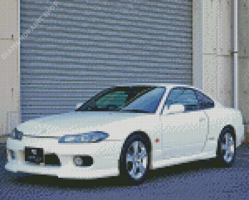 Nissan s15 Car Diamond Painting