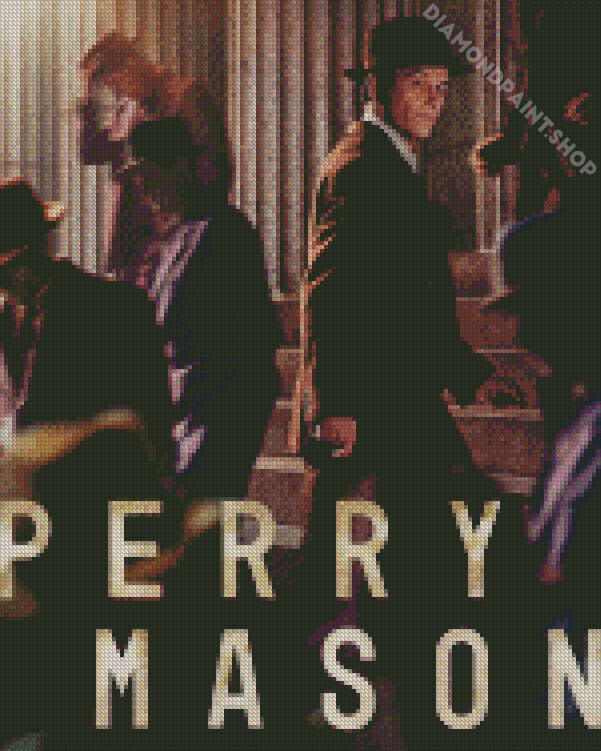 Perry Mason Poster Diamond Painting