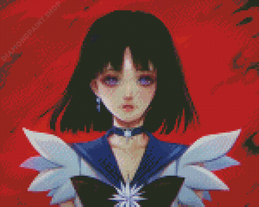 Sailor Saturn Diamond Painting