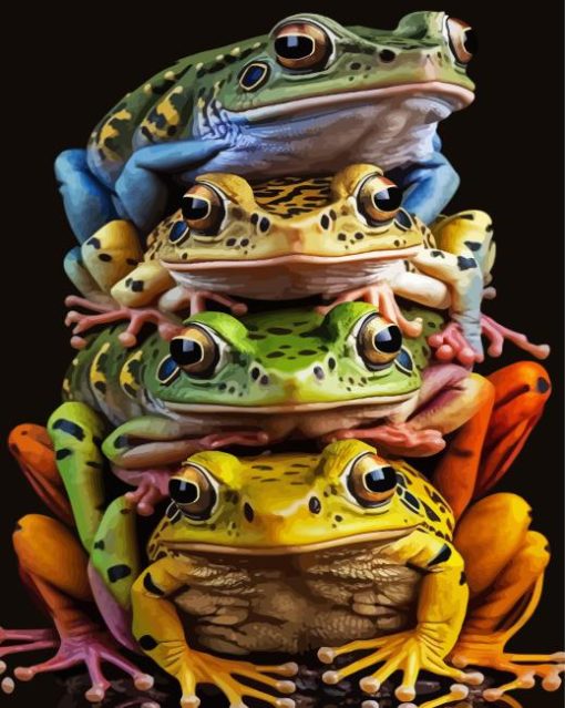 Frogs Diamond Painting