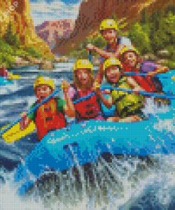 Rafting Adventure Diamond Painting