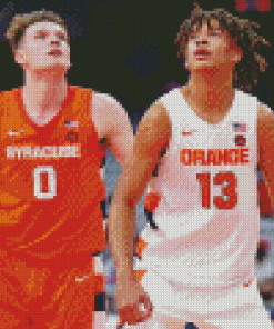 Syracuse Orange Mens Basketball Diamond Painting